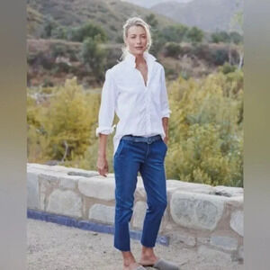 Frank & Eileen Wicklow Chino Crop Pants size 8 B389